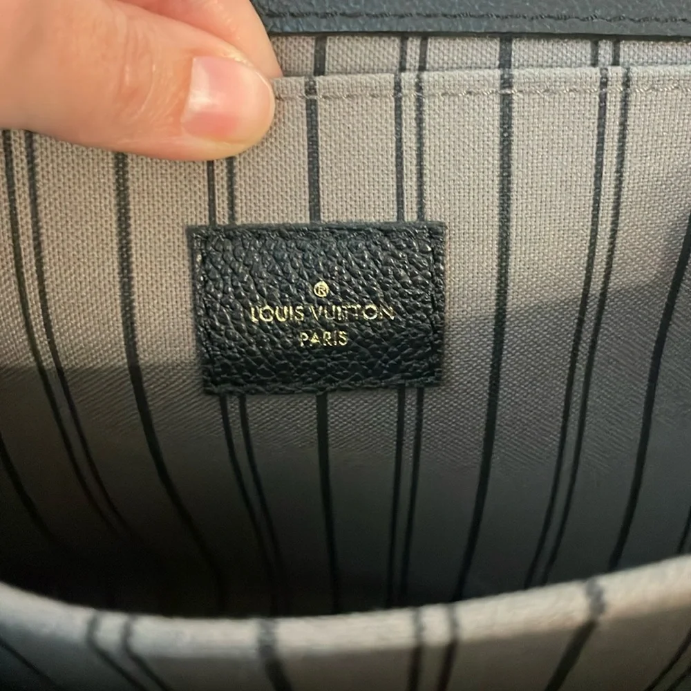 Louis Vuitton Monogram Empreinte Pochette Métis-Black - Picture 9 of 15